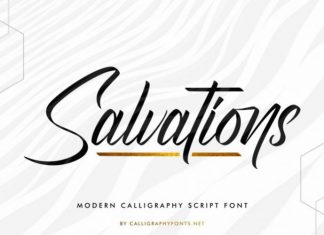 Salvations Font