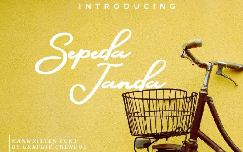 Sepeda Janda Font