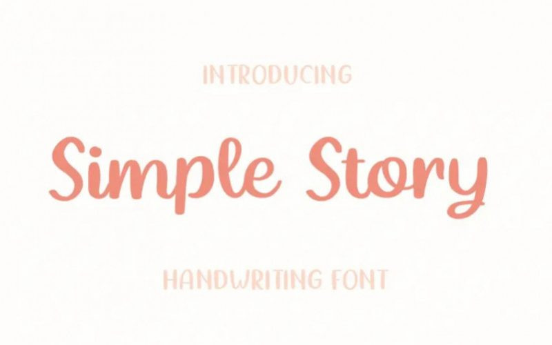 Simple Story Font