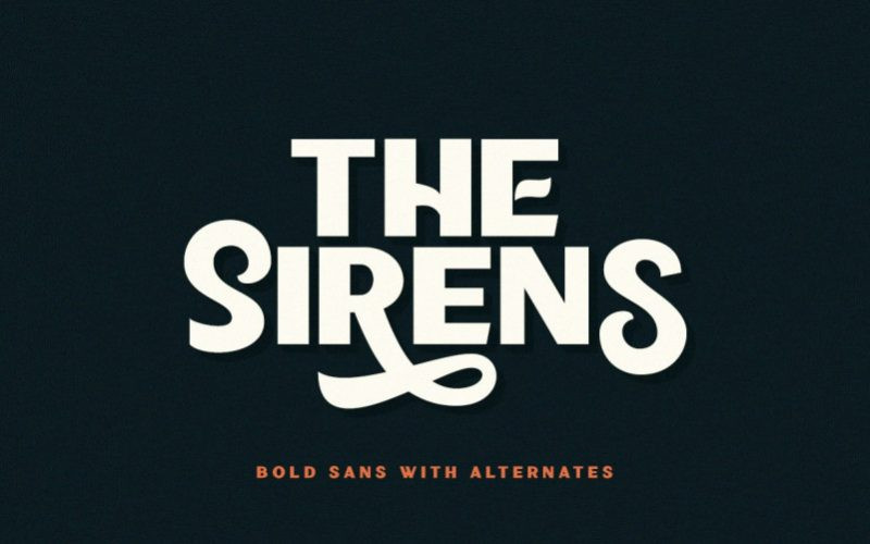 Sirens Font