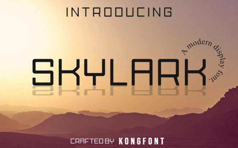 Skylark Font