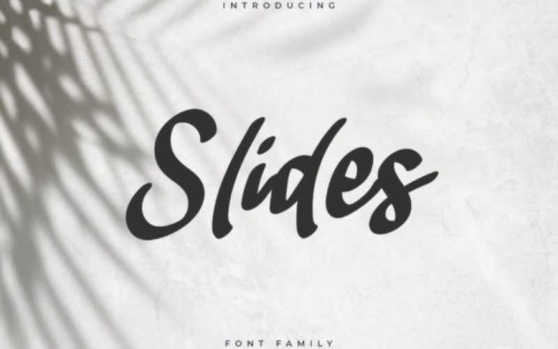 Slides Font