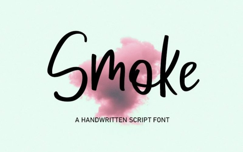 Smoke Font