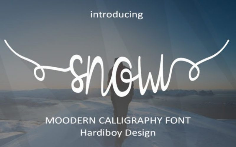 Snow Font