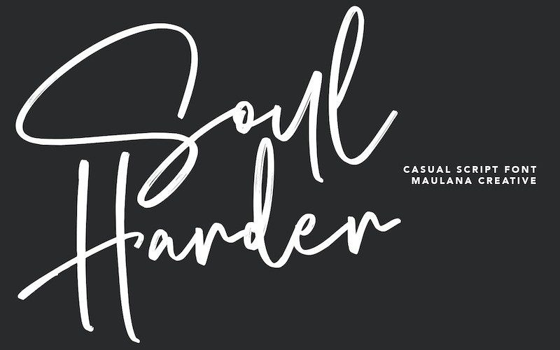 Soul Harder Font