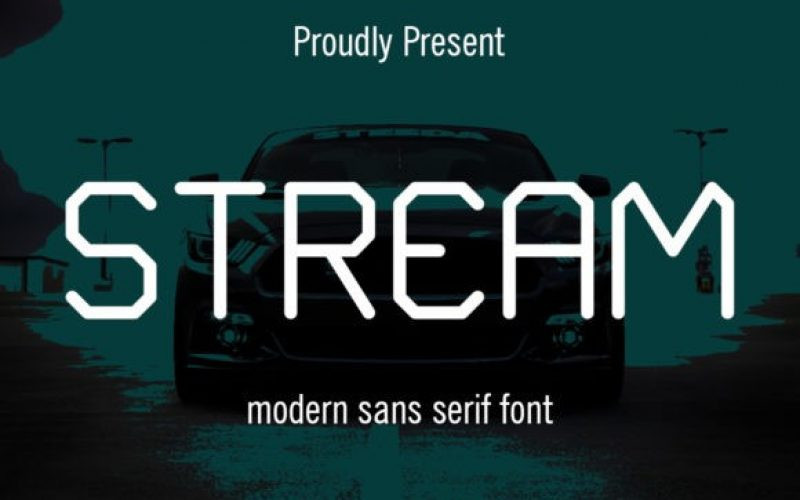 Stream Font