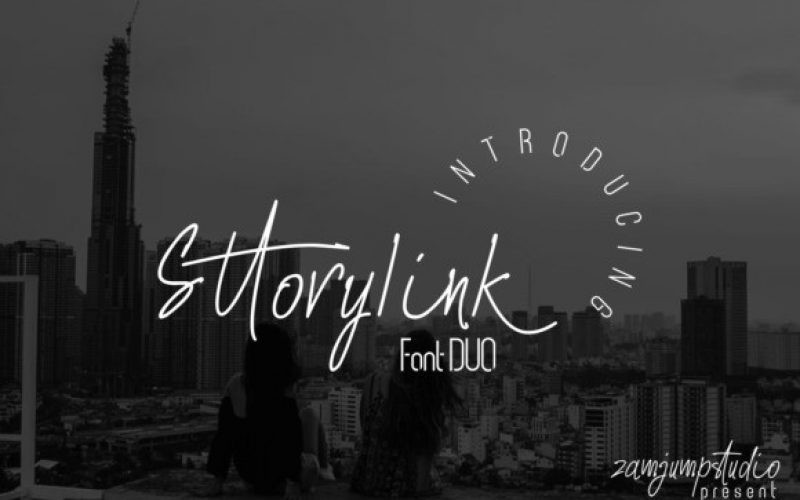 Sttorylink Font