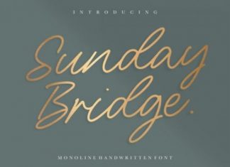 Sunday Bridge Font