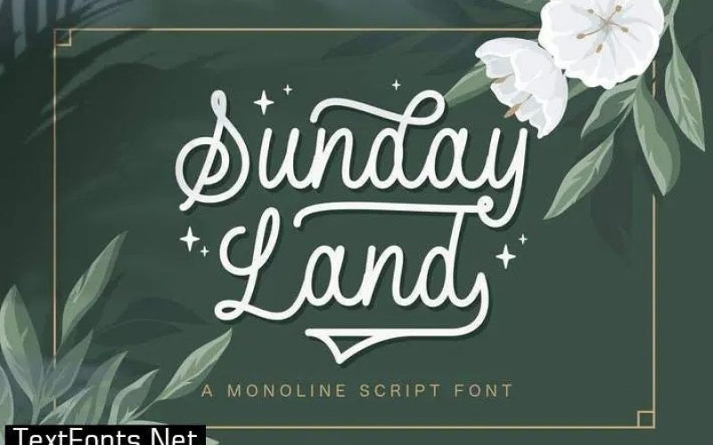 Sunday Land Font