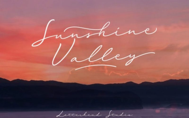 Sunshine Valley Font