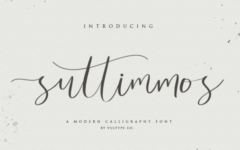 Suttimmos Font