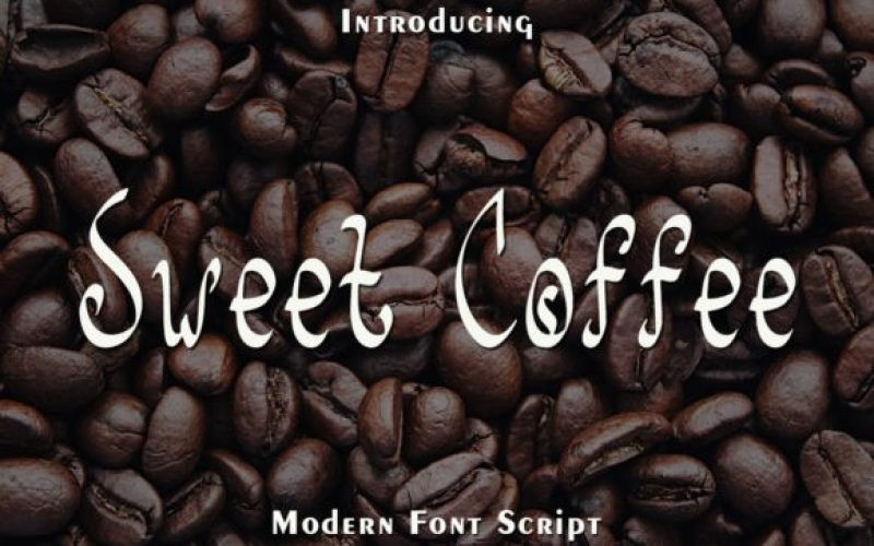 Sweet Coffee Font