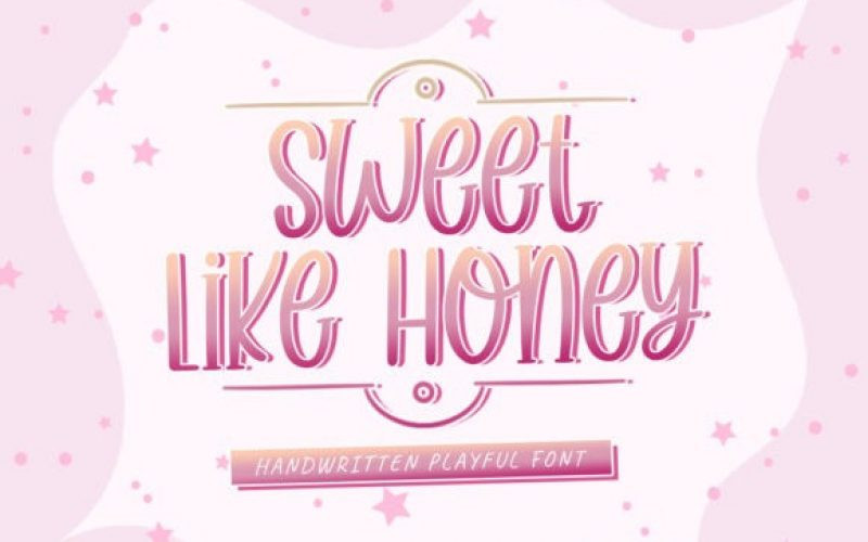 Sweet Like Honey Font