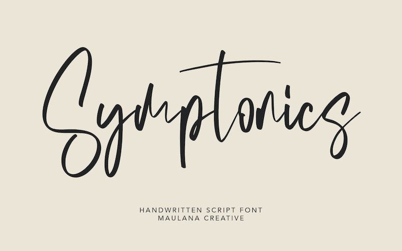 Symptonics Font