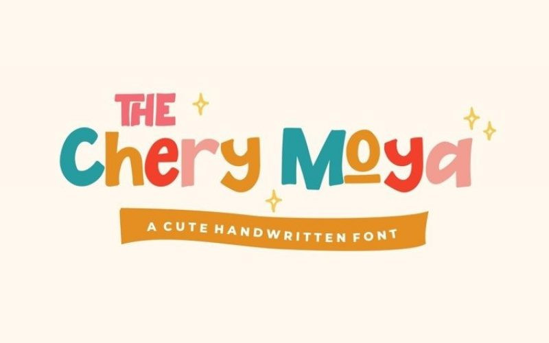 The Chery Moya Font