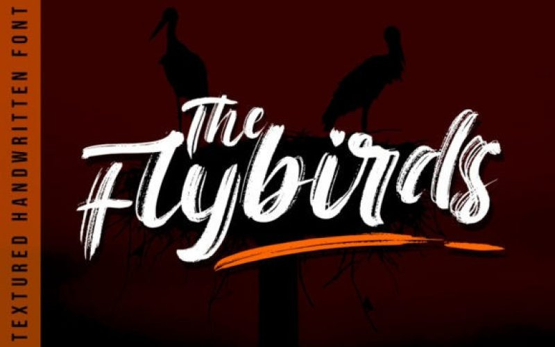 The Flybirds Font