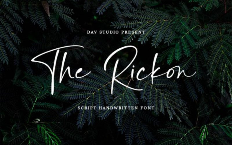 The Rickon Font