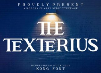 The Texterius Font