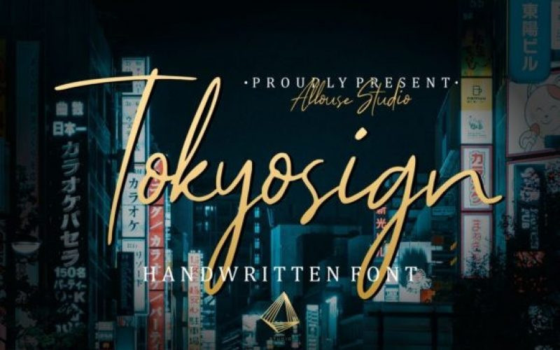 Tokyosign Font