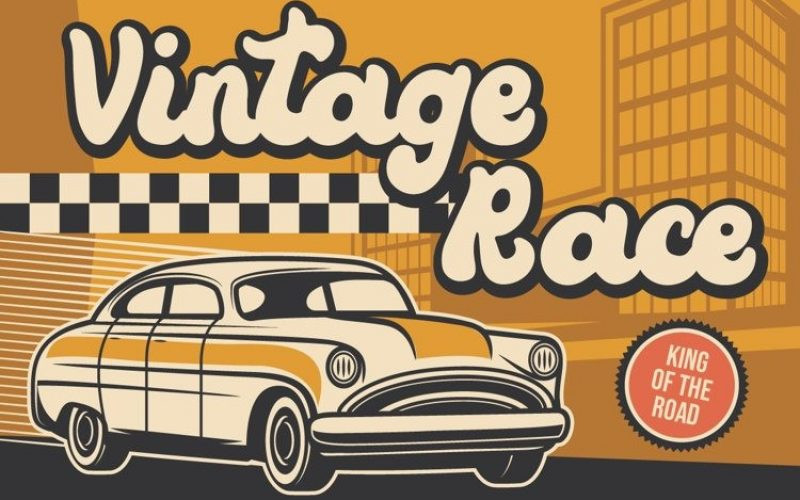 Vintage Rumble Font