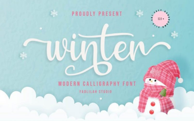 Winter Font