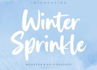 Winter Sprinkle Font