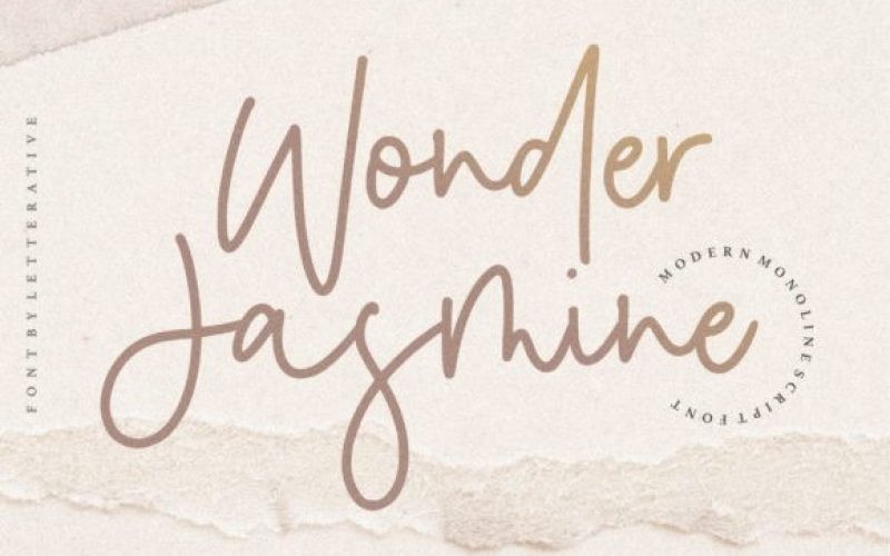 Wonder Jasmine Font