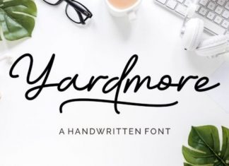 Yardmore Font