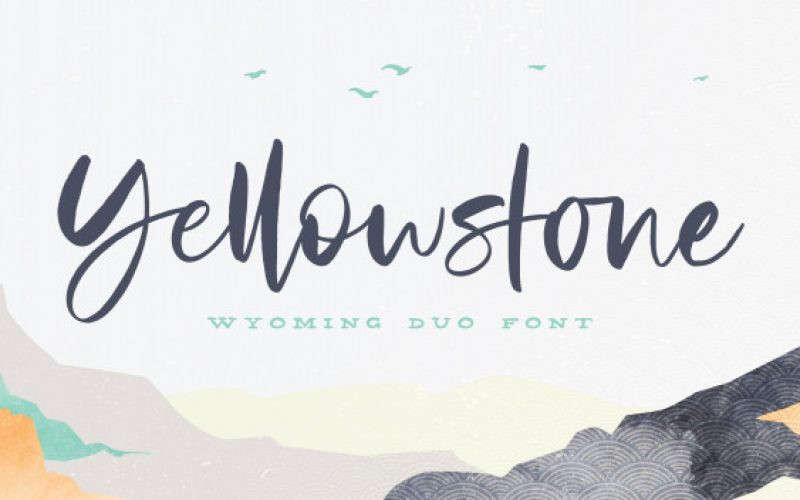 Yellowstone Font