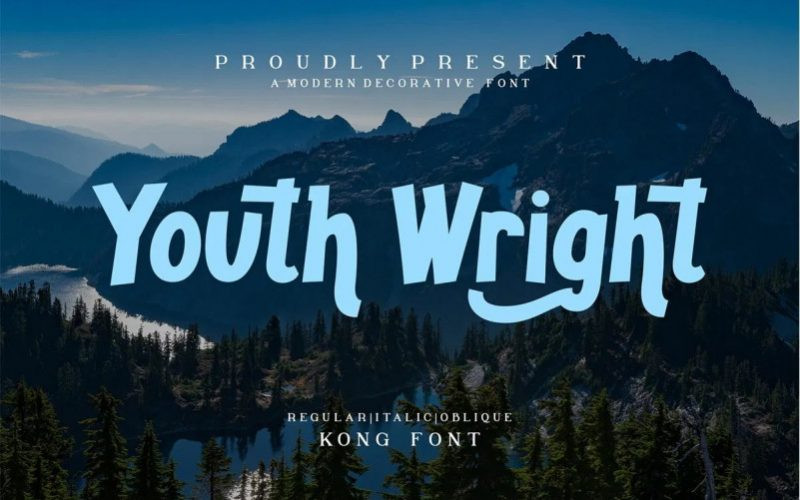 Youth Wright Font