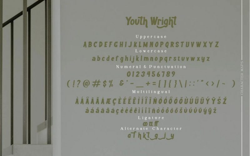 Youth Wright Font