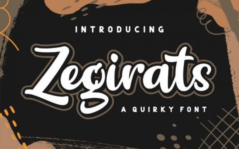 Zegirats Font