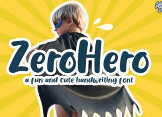 Zero Hero Font