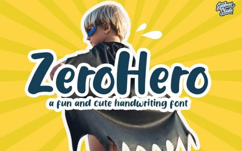 Zero Hero Font