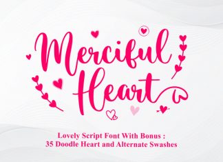 Merciful Heart Font