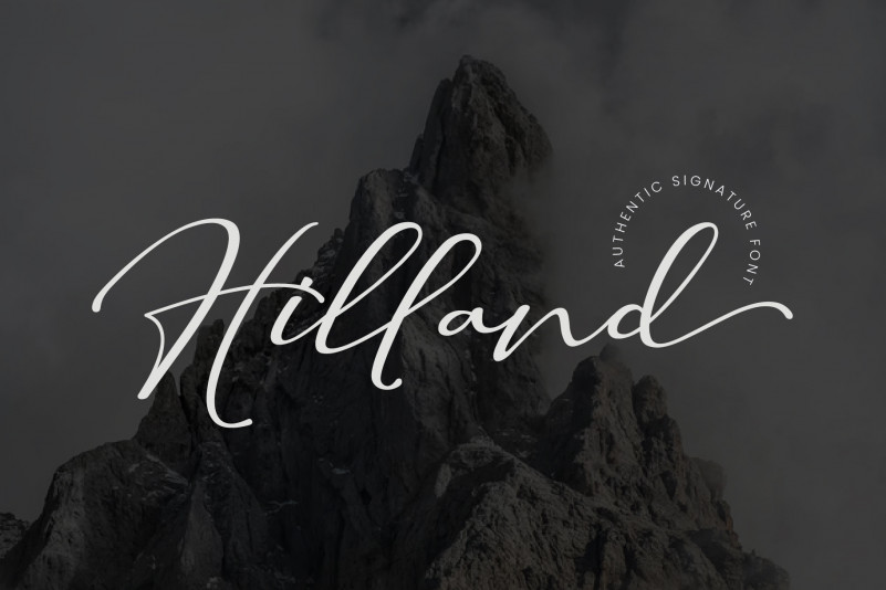 Hilland Font