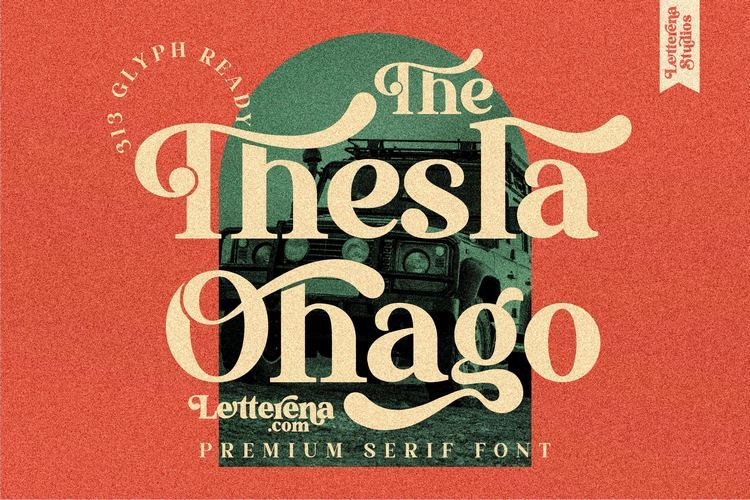 The Thesla Ohago Font