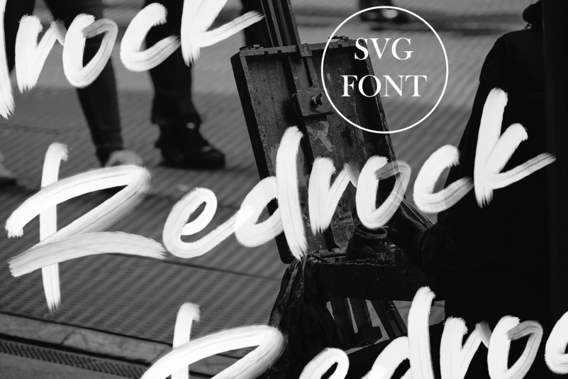 Redrock Svg Font