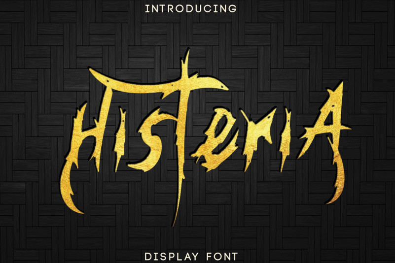 Hysteria Font