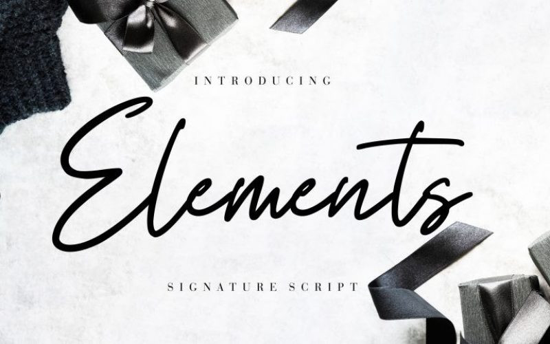 Elements Font