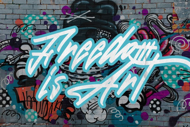 The Graffiti Font