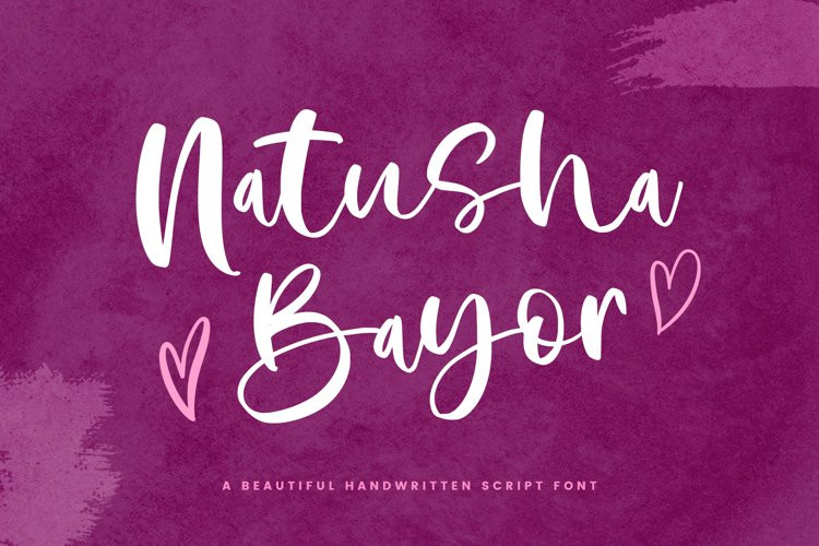 Natusha Bayor Font