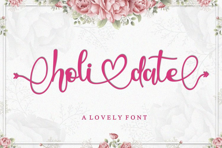 Holidate Font