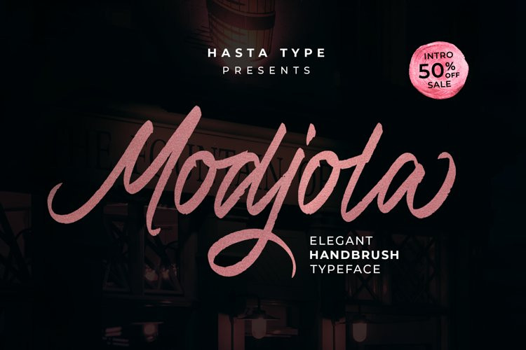 Modjola Font