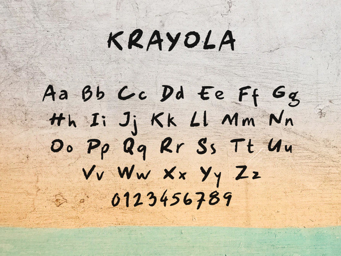 Krayola Font