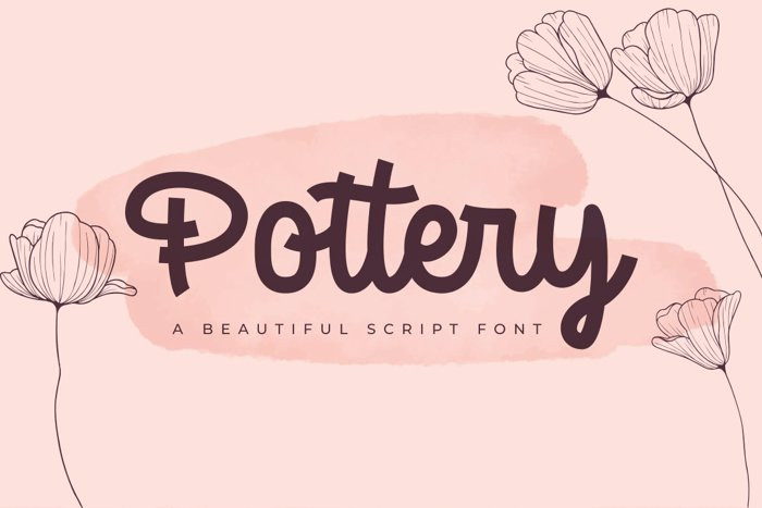 Pottery Font