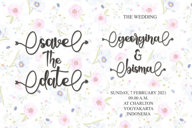 Holidate Font