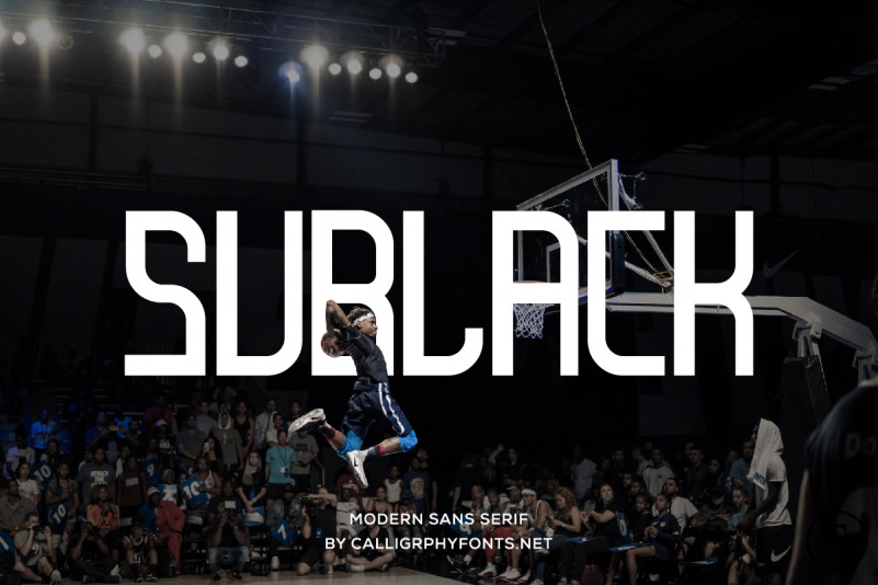 Sublack Font