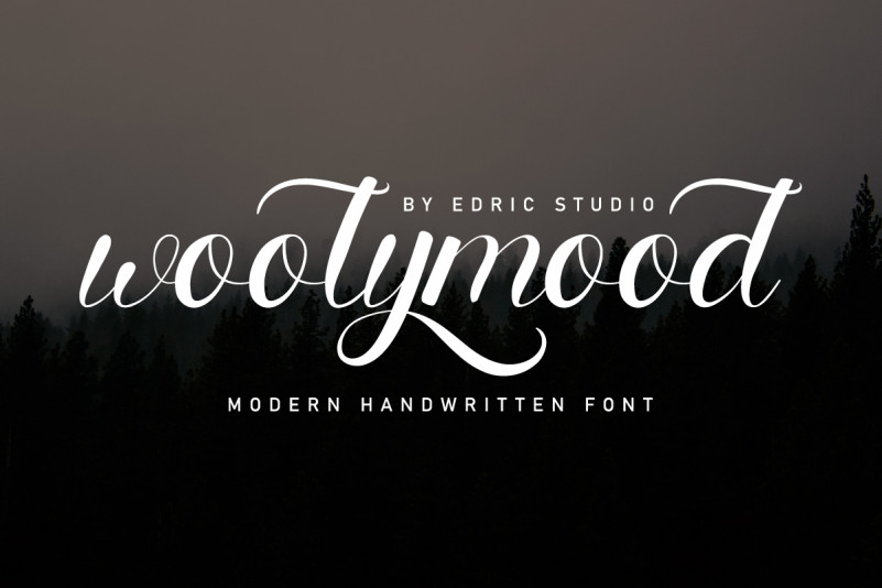 Woolymood Font