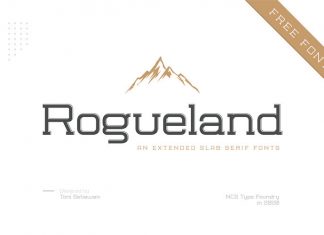 Rogueland Slab Font